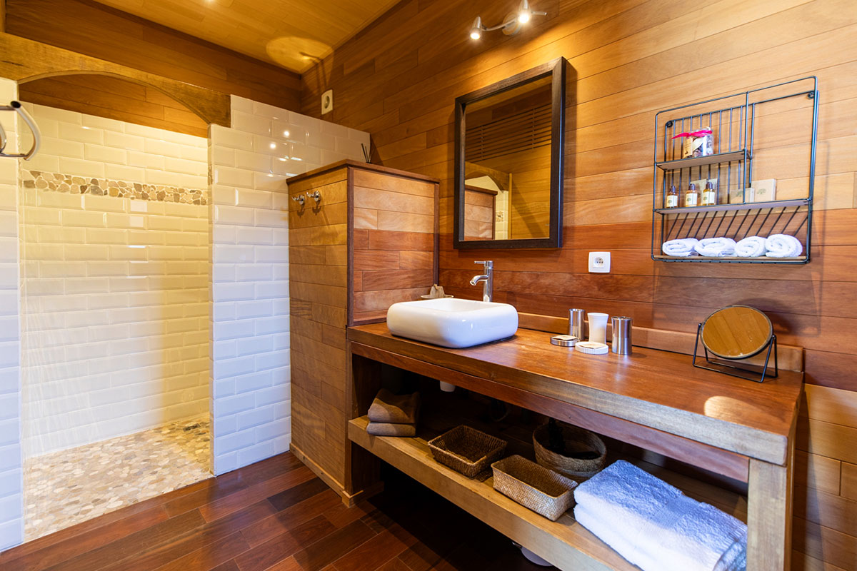 Salle de bain villa Porto-Vecchio